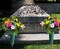 12 Pack Memorial Flower Vase Plastic Cemetery Vases with Spikes Cemetery Decorations for Grave Decorations for Cemetery Vases for Flowers Plastic Vases for Flowers Cemetery Flowers for Grave Vase